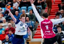 Dustin Kraus war Potsdam bester Schütze bei den Löwen