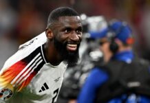 Rüdiger war beim Finalsieg schon am Flughafen.