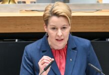 Berlins Wirtschaftssenatorin Franziska Giffey (SPD) hält die geplante Senkung der Mehrwertsteuer für Restaurantspeisen für richtig. (Archivbild)