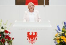 Brandenburgs Landtagspräsidentin Ulrike Liedtke sieht den 80. Jahrestag des Kriegsendes auch als Tag der Versöhnung (Archivbild).