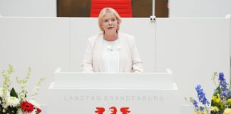 Brandenburgs Landtagspräsidentin Ulrike Liedtke sieht den 80. Jahrestag des Kriegsendes auch als Tag der Versöhnung (Archivbild).