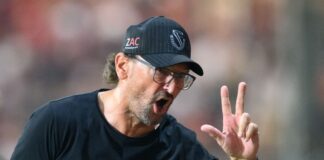 Noch drei Spiele will Trainer Claus-Dieter Wollitz in dieser Saison bestreitet.