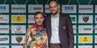 Ex-Nationalspieler Paul Drux (r) soll Bob Hanning bald als Füchse-Boss ablösen. 