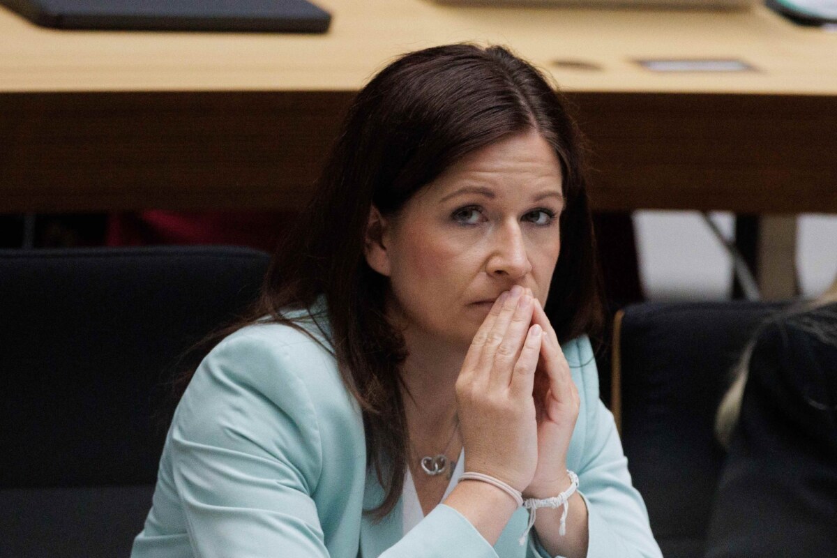 Plenarsitzung Berliner Abgeordnetenhaus Die Grünen machen Bildungssenatorin Katharina Günther-Wünsch (CDU) Vorwürfe. (Archivfoto)