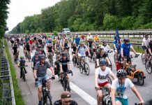 Bei der Sternfahrt des ADFC aus dem Berliner Umland in die Innenstadt werden mehrere Zehntausend Teilnehmerinnen und Teilnehmer erwartet. (Archivbild)