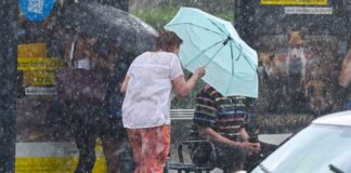 Zum zweiten Mal binnen einer Woche zog ein Unwetter über Berlin und Brandenburg.