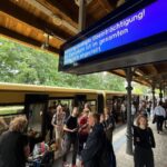 Der gesamte S-Bahn-Verkehr wurde am Abend eingestellt.