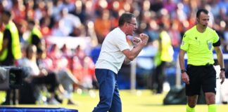 Mit Österreich spielte Rangnick bei der EM 2024 im Berliner Olympiastadion. (Archivbild)