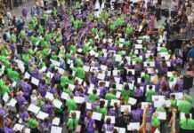 Der «Symphonic Mob» fand bereits zum elften Mal statt. 