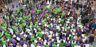 Der «Symphonic Mob» fand bereits zum elften Mal statt. 
