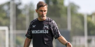Hertha-Trainer Stefan Leitl sah einen Sieg seiner Mannschaft beim ersten Testspiel.