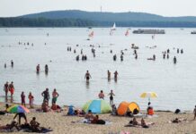 Strandbad am Müggelsee: Die Berliner Badegewässer punkten mit ausgezeichneter Wasserqualität. (Symbolbild)