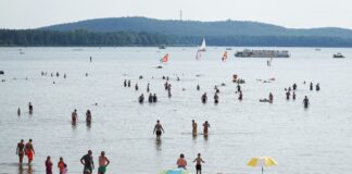 Strandbad am Müggelsee: Die Berliner Badegewässer punkten mit ausgezeichneter Wasserqualität. (Symbolbild)