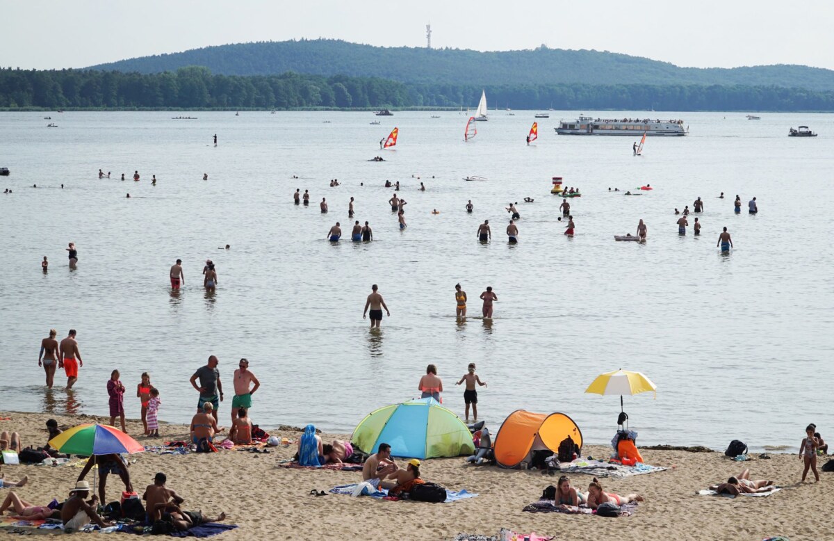 Strandbad Müggelsee Strandbad am Müggelsee: Die Berliner Badegewässer punkten mit ausgezeichneter Wasserqualität. (Symbolbild)