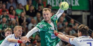Erfolgsfaktor Mathias Gidsel wirft Berlin fast im Alleingang zum Sieg. 