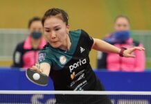 Xiaona Shan verlor gegen Metz ihr Einzel.
