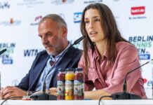 Andrea Petkovic und Markus Zoecke sind begeistert vom Zuschauerzuspruch beim Berliner Turnier. 