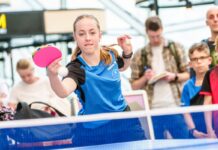 Josi Neumann ist eine der Hoffnungsträgerinnen bei Berlins Tischtennisspielerinnen. 