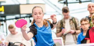 Josi Neumann ist eine der Hoffnungsträgerinnen bei Berlins Tischtennisspielerinnen. 