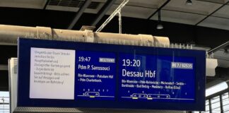 Seit Donnerstagabend ist der Bahnverkehr durch Unwetter beeinträchtigt. 