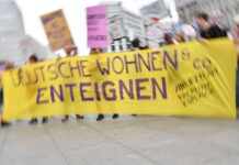 CDU und SPD wollen den Entwurf für ein Vergesellschaftungsrahmengesetz vorlegen. Eine Bürgerinitiative, die gegen hohe Mieten angeht, hält davon gar nichts. (Archivbild) 