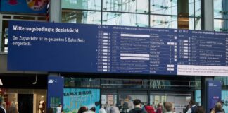In Berlin stand der S-Bahn-Verkehr über Stunden still.