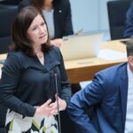 Bildungssenatorin Katharina Günther-Wünsch (CDU) wurde im Abgeordnetenhaus zur Carl-Bolle-Schule befragt. 