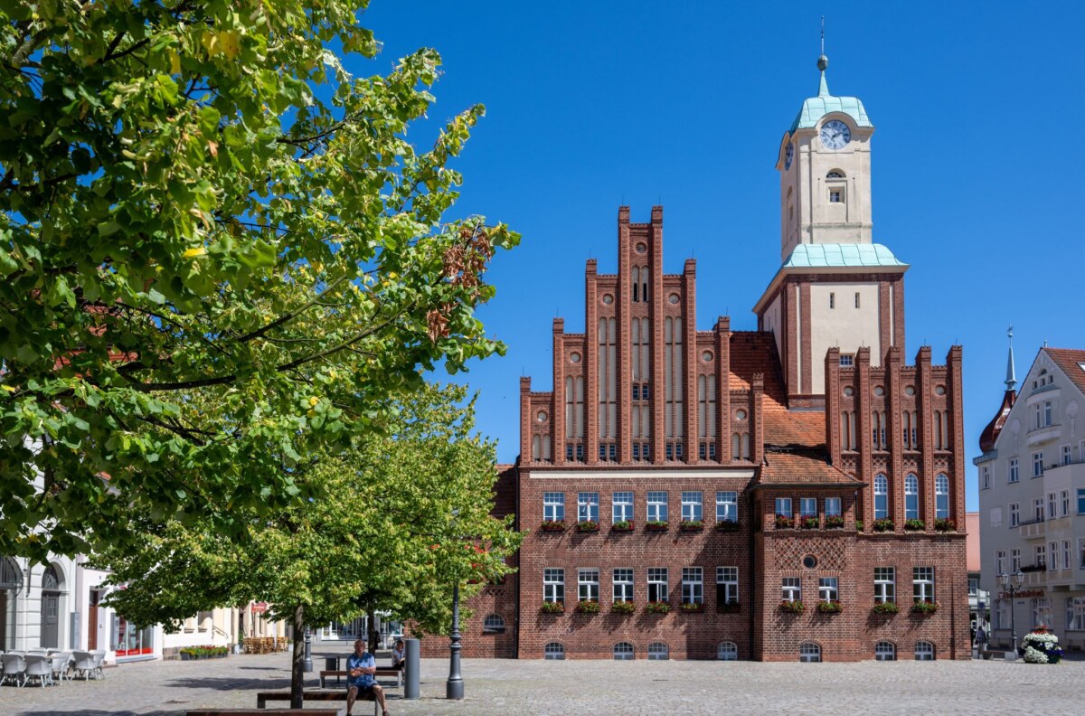 Stadtansicht Wittstock/Dosse Das KMG Klinikum Nordbrandenburg will das Krankenhaus in Wittstock/Dosse Ende nächsten Jahres schließen. (Archivbild)