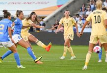 Hannah Eurlings ist eine von drei Spielerinnen von Union Berlin, die bei der Frauen-EM am Start sind. 