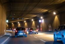 Der Tiergartentunnel in südlicher Richtung ist wieder für alle Fahrzeuge freigegeben. (Archivbild)