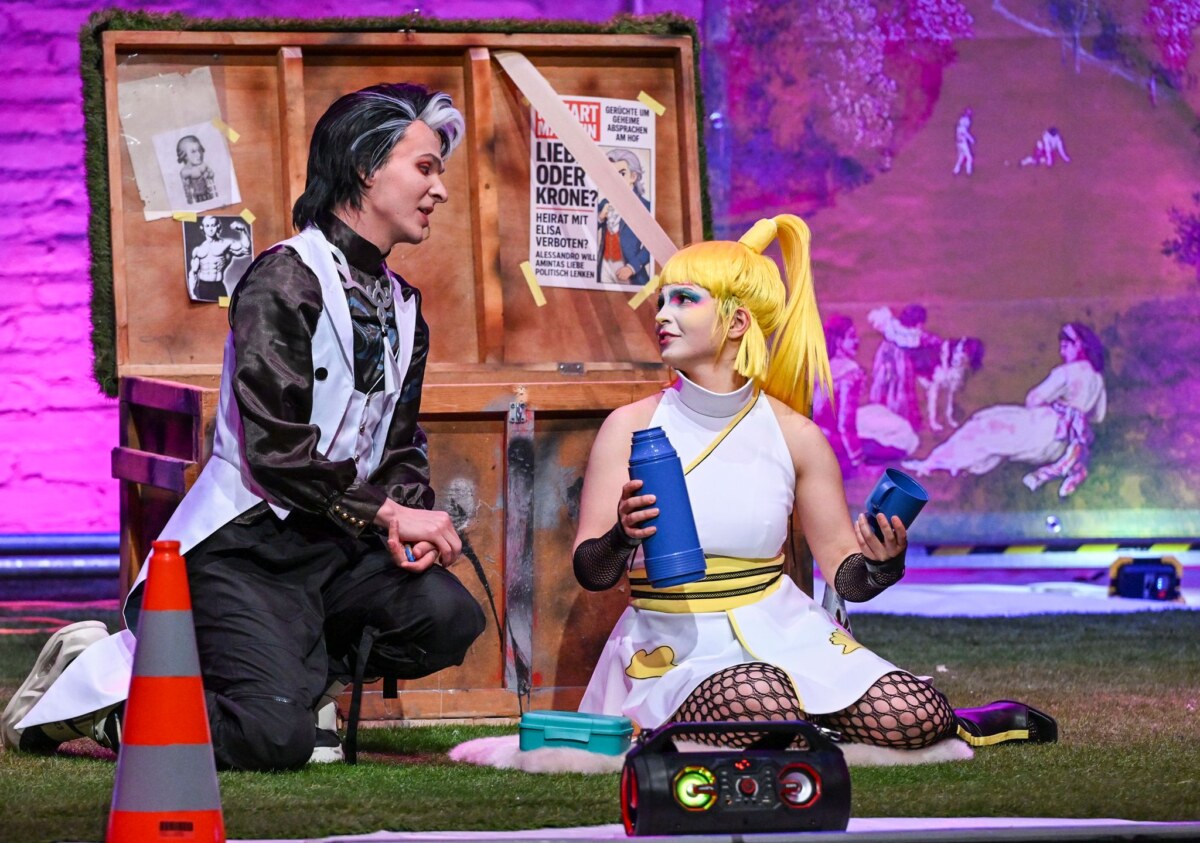 Neuproduktion "Der königliche Hirte“ in Rheinsberg «Der königliche Hirte» wurde vor wenigen Monaten im Schlosstheater gespielt. (Archivbild)