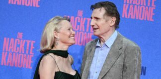 Liam Neeson und Pamela Anderson kamen für die Deutschlandpremiere von «Die nackte Kanone» nach Berlin.
