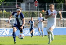 Fabian Reese traf auch gegen Havelse für die Hertha. 