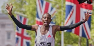 London-Sieger Sabastian Sawe tritt am 21. September beim Berlin-Marathon an.