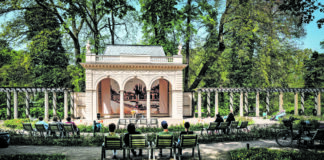 Das Pavillon im Bürgerpark Pankow Bild: Imago / Jürgen Ritter