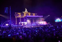 Silvester 2024 am Brandenburger Tor. (Archivbild)