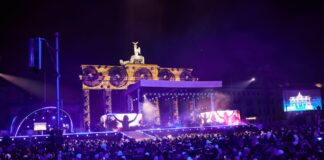 Silvester 2024 am Brandenburger Tor. (Archivbild)