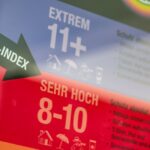  Übermäßige UV-Strahlung kann zu Sonnenbrand, einer beschleunigten Hautalterung und Hautkrebs führen. (Archivbild) 