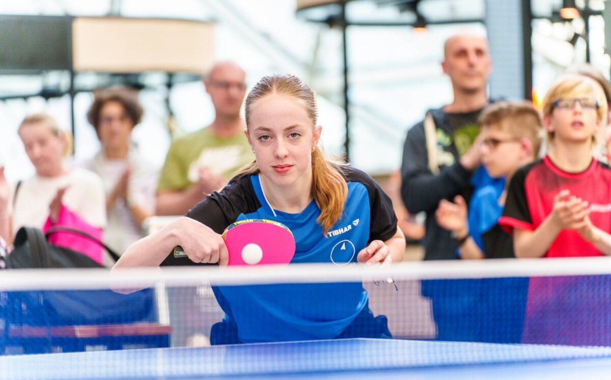 Josephina Neumann Nach dem abgewiesenen Einspruch: Josephina Neumann verpasst mit dem TTC Berlin Eastside das erhoffte Triple.