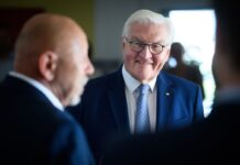 Frank-Walter Steinmeier ist aktuell in Neuruppin zu Besuch.