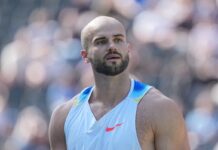 Speerwerfer Julian Weber siegte beim Istaf klar.