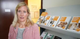Die bisherige Tierschutzbeauftragte Kathrin Herrmann widmet sich Forschungsprojekten im Ausland. (Archivbild)