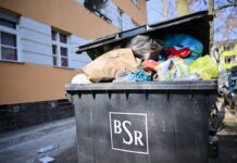 In engen Straßen kann die Berliner Stadtreinigung Mülltonnen oft nicht leeren. (Symbolild)  