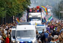 Der LSU-Wagen fuhr auf Startnummer 57 mit.