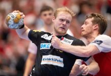 Matthes Langhoff gelangen im Test gegen den BTV 1850 sieben Treffer