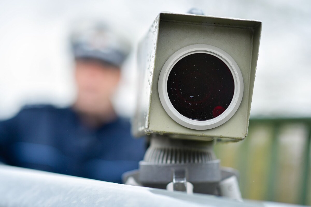Geschwindigkeitskontrolle Die Brandenburger Polizei geht in dieser Woche verstärkt gegen Raser vor. (Archivbild)