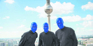 Die Blue Man Group war 21 Jahre lang fest in Berlin verankert. Bild: Harald Fuhr/BMG