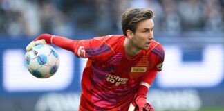 Bester Unioner auf dem Feld: Torwart Frederik Rönnow. 