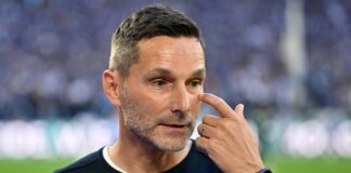 Trainer Stefan Leitl und Hertha BSC warten noch auf den ersten Zweitliga-Sieg in dieser Saison. (Archivbild)