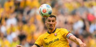 Stefan Kutschke gelang ein früher Treffer für Dynamo Dresden.
